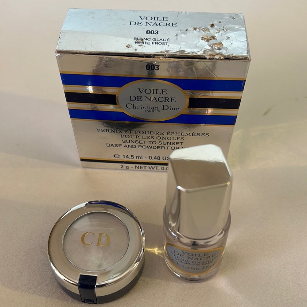 Christian Dior Base & Powder for Nails
